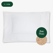 Pillow for children (1-4 years old) with buckwheat husk