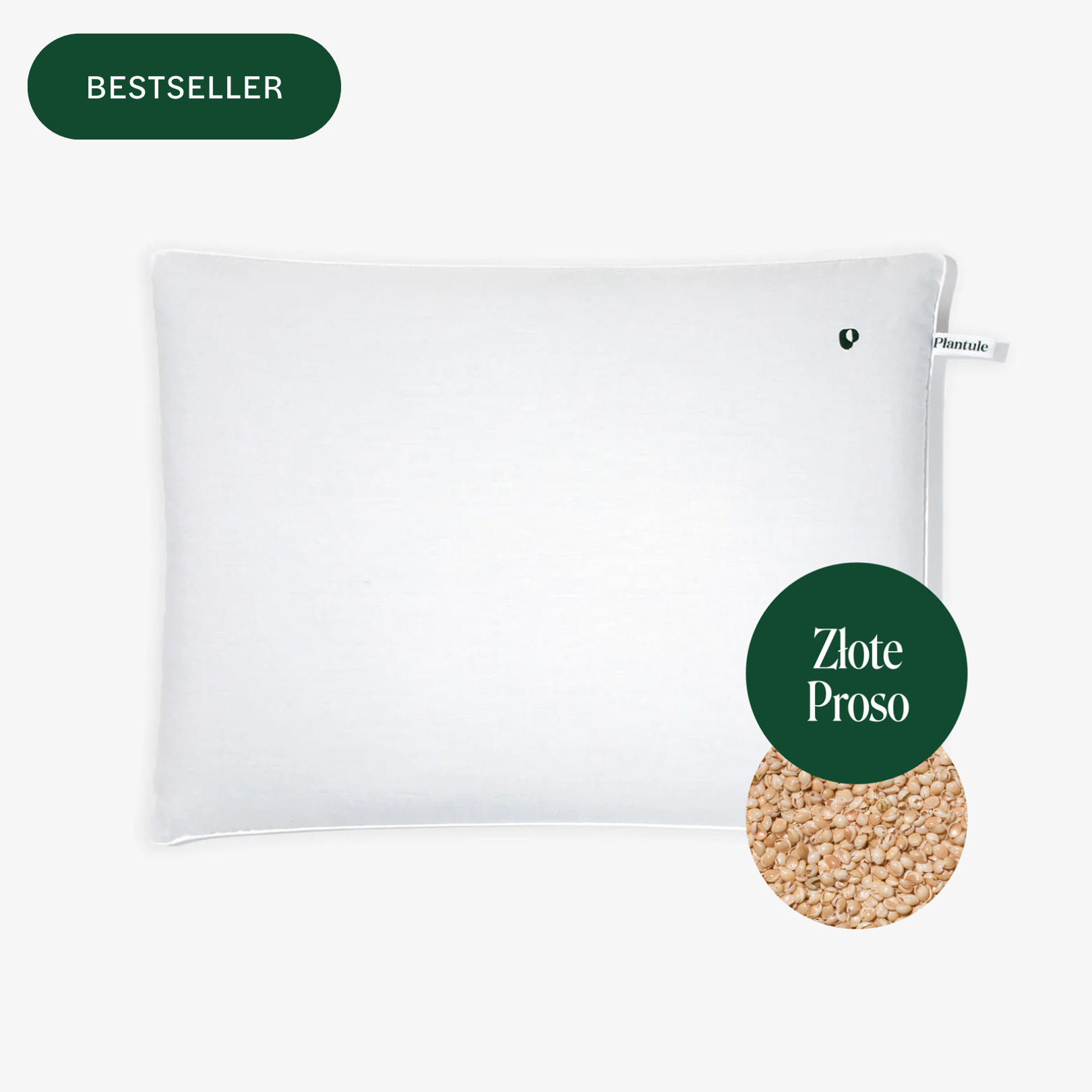 BF: Buckwheat husk pillow - bestseller (various sizes)