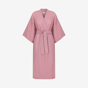 Plantule linen kimono long (pink)