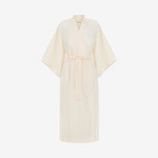 Plantule linen kimono long (vanilla)