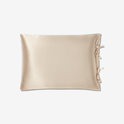 Plantule silk pillowcase navy blue 40 x 40 cm
