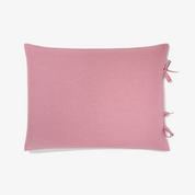 Linen pillowcase 45x60 cm (pink)