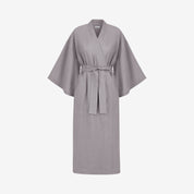 Kimono lniane Plantule długie (szare)