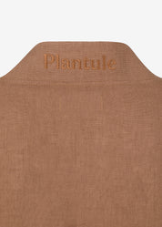 Kimono lniane Plantule krótkie (karmelowe)