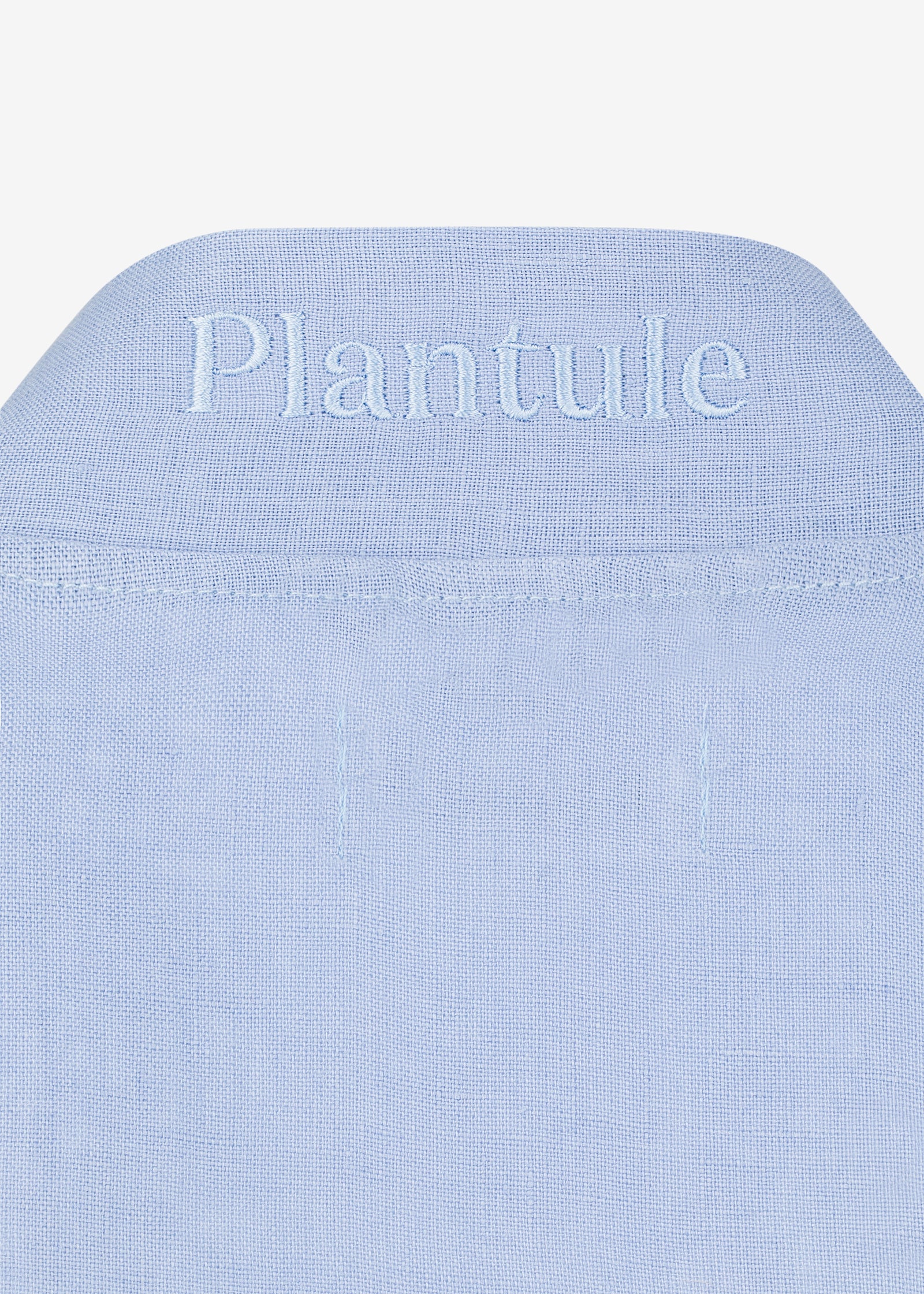 Kimono lniane Plantule krótkie (błękitne)