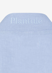 Kimono lniane Plantule krótkie (błękitne)