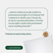 BF: Buckwheat husk pillow - bestseller (various sizes)