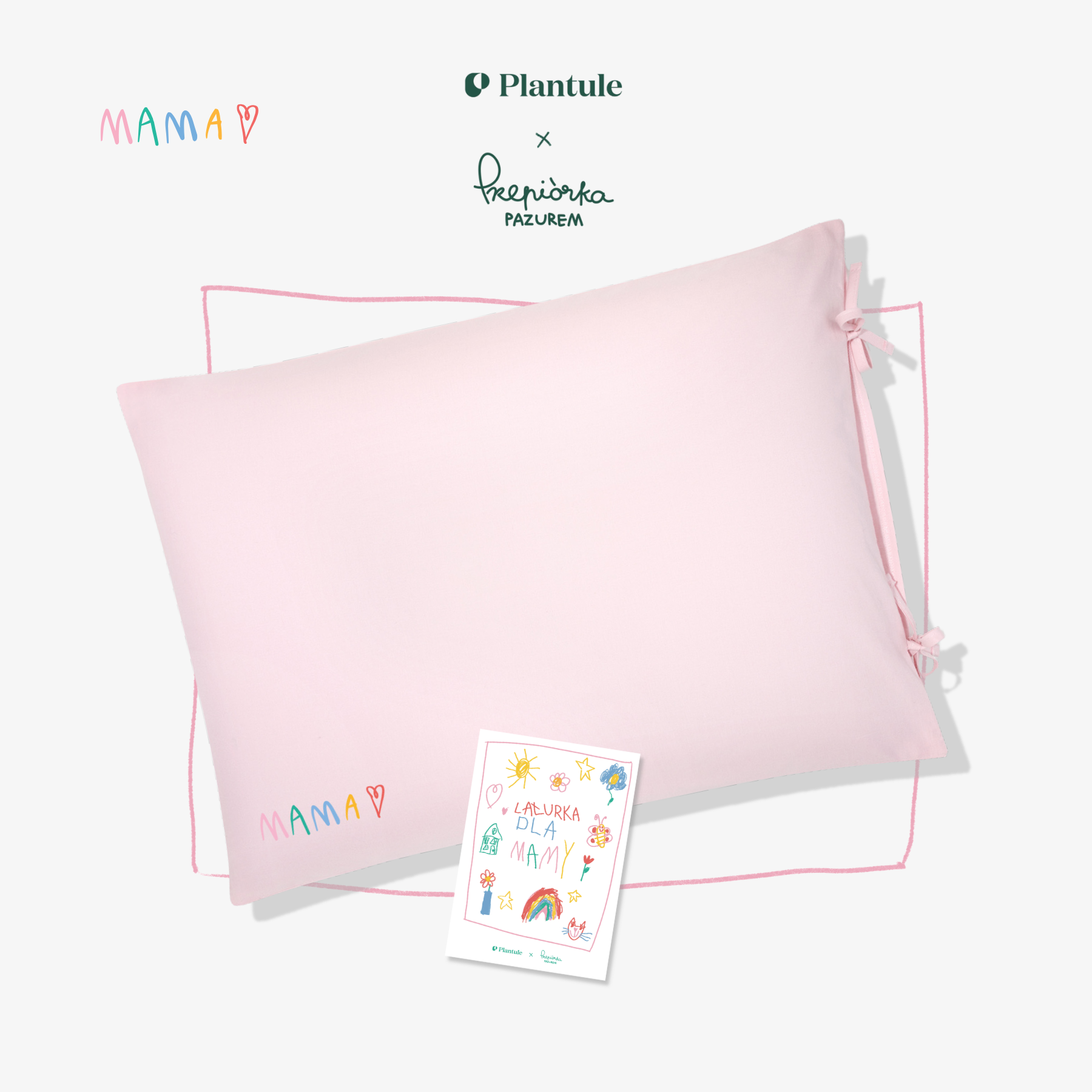 Linen pillowcase 45x60 cm (white)