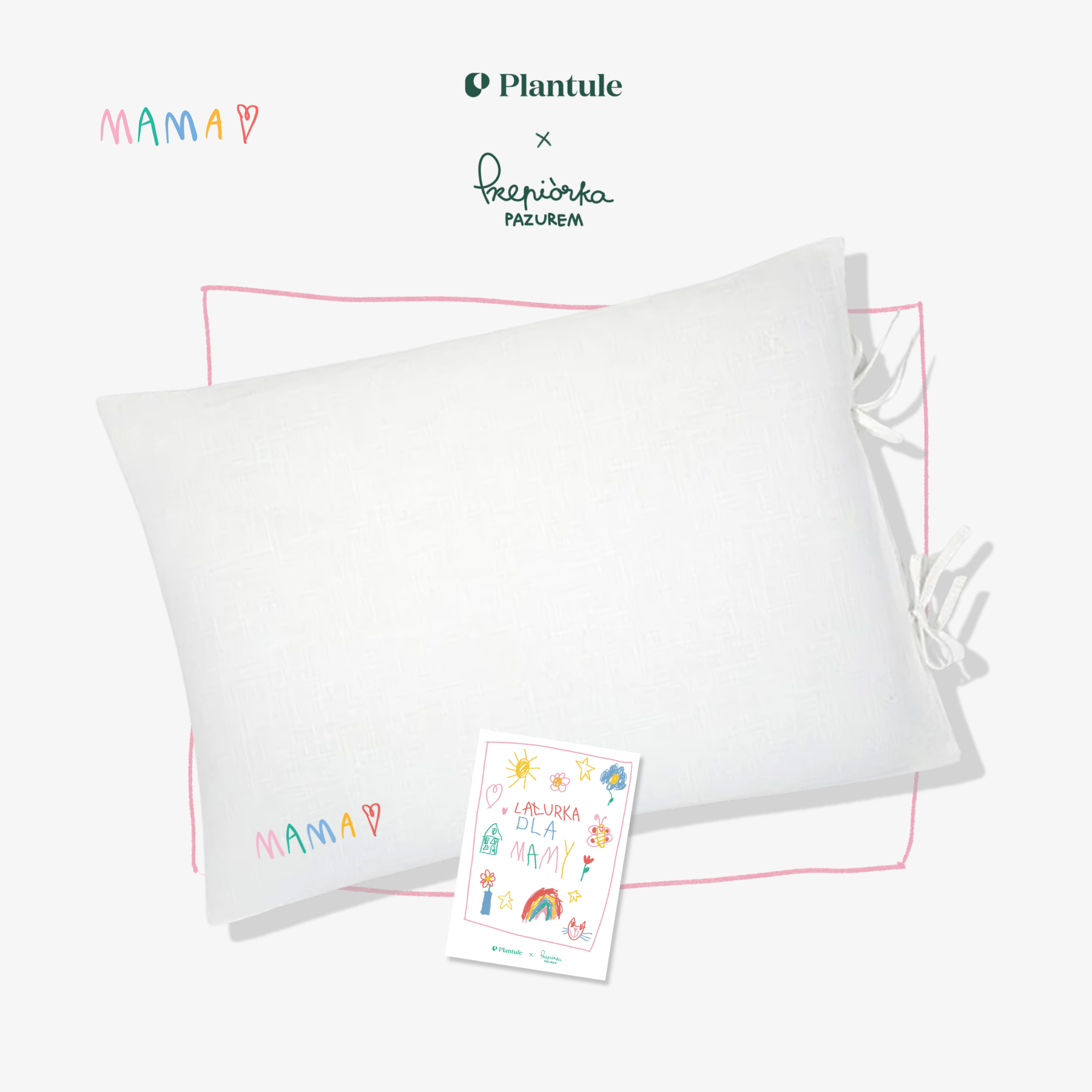 Linen pillowcase 45x60 cm (white)