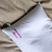 Pillow of Good Dreams "Let your thoughts rest" Plantule x Textual 45x60 cm