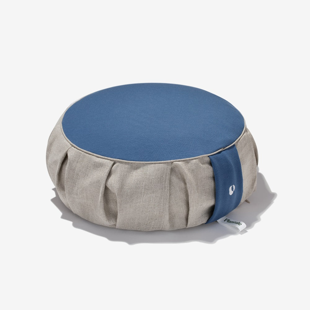 Sitting and meditation cushion (blue)