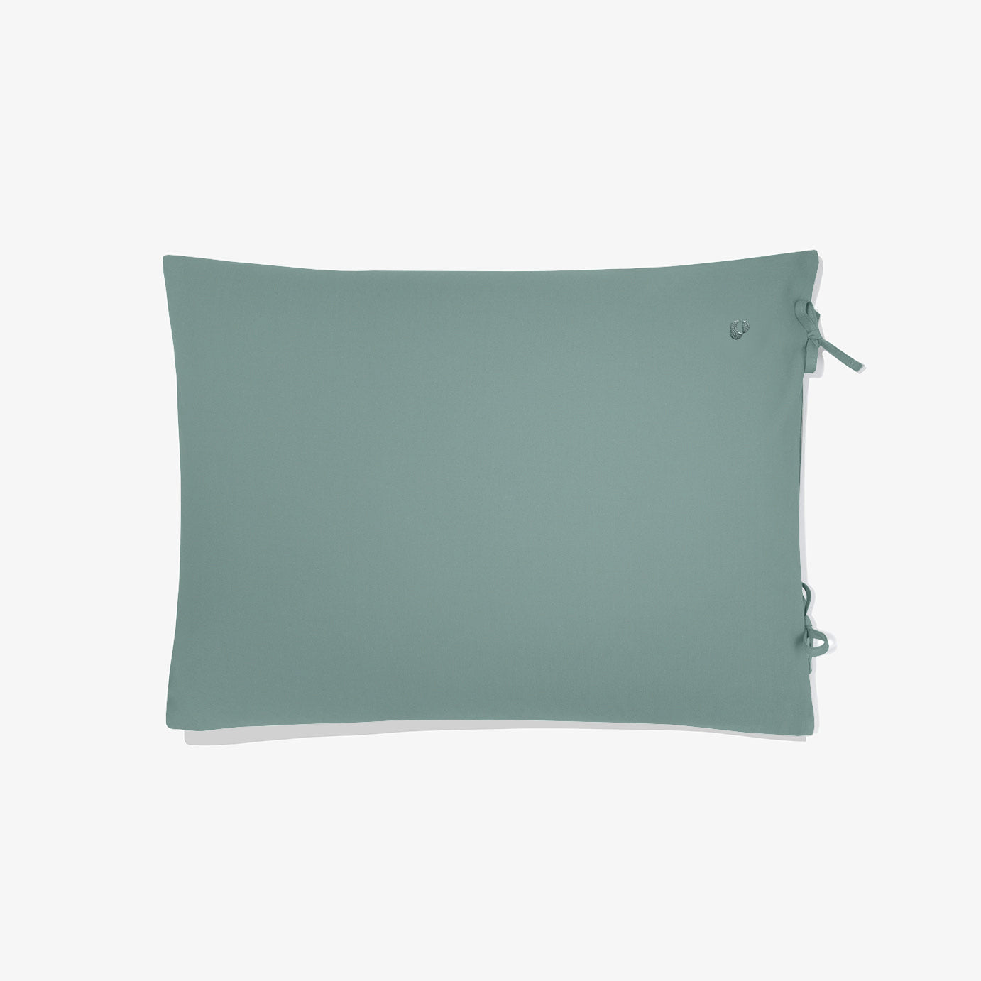 Cotton pillowcase 45x60 cm (gray)