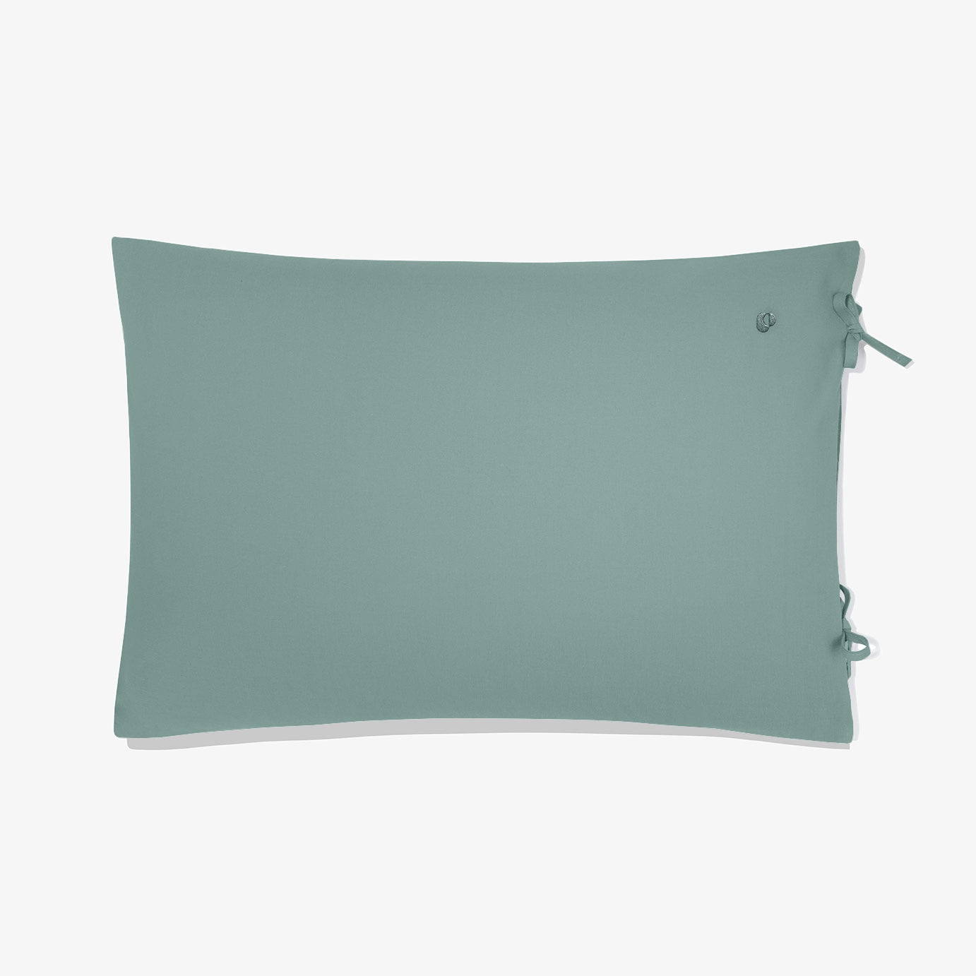 Cotton pillowcase 45x60 cm (gray)